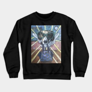 Flying to a shopping center near you Crewneck Sweatshirt